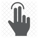 Two Finger Tap Icon