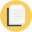 Two Documents Files Icon