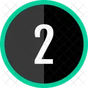Two Number Count Icon