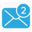 Two Number Message Icon