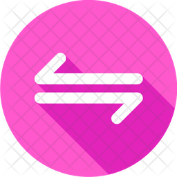 Two Arrows Icon - Download in Flat Style