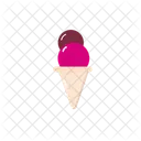 Two ball icecream  Icon