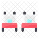 Two Beds Room Icon