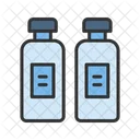 Two Bottles Water Food Icon