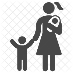 Two Children Icon