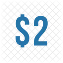 Two dollar  Icon