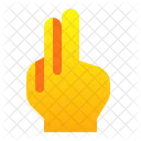 Two Finger Hand Icon