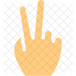 Two Finger  Icon