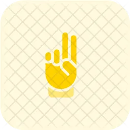 Two Finger  Icon