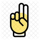 Two Finger  Icon