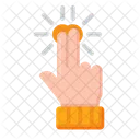 Two Finger Tap  Icon