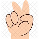 Two Fingers Icon