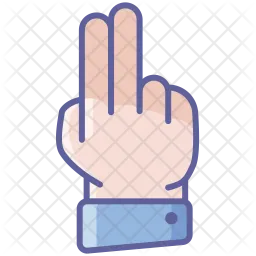 Two Fingers  Icon