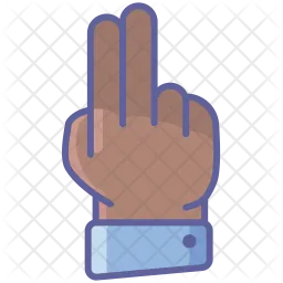 Two Fingers  Icon