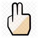Two Fingers Icon