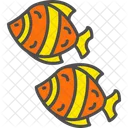 Two Fish Fishes Fish Icon