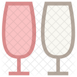 Two Glasses Icon