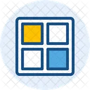 Two Grids Layout Web Layout Icon