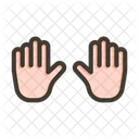 Hand Pray Gesture Icon