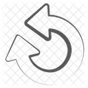 Two Headed Arrow Double Sided Arrow Direction Arrow Icon
