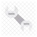 Two Header Wrench Wrench Repair Icon