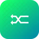 Two Way Suffle Icon