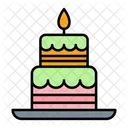 Cake Layered Food Symbol