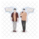 Two Man People Person 아이콘