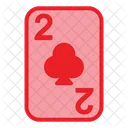 Two Of Clubs  Icon
