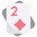 Two Of Diamonds  Icon