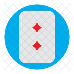 Two Of Diamonds  Icon