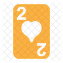 Two Of Hearts  Icon