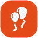 Two Party Balloons Icon