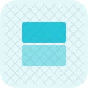 Two Row Grid Icon