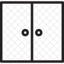 Two Section Cabinet  Icon