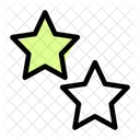Two Star One Star Star Icon