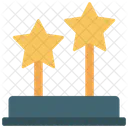 Two Stars Trophy  Icon