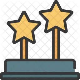 Two Stars Trophy  Icon