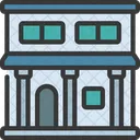 Two Story Building  Icon