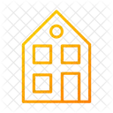 House Detached Two Story Icon