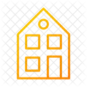 House Detached Two Story Icon