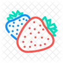 Two Strawberrie  Icon