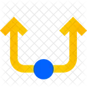 Two Up Arrow  Icon