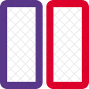 Two Vertical Grid Icon