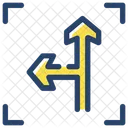 Two Way Arrow Direction Icon