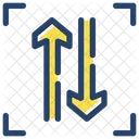 Two Way Arrow Direction Icon