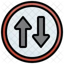 Two Way  Icon