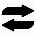 Two Way Arrow Icon Icon