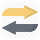 Two way arrow icon  Icon