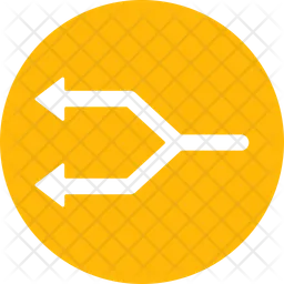 Two way arrows  Icon